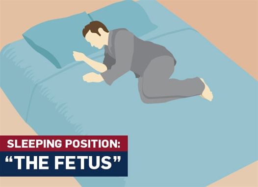 Apakah kedudukan tidur seseorang yang boleh memberitahu tentang dia?