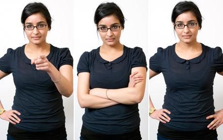Bahasa badan, bukan ekspresi muka, boleh membantu menentukan emosi seseorang